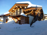 le chalet en hiver