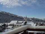 Eglise vue du balcon