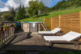 Chalet Saint Martin - Piscine et bains de soleil