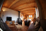 Chalet Le Grepon, coin salon