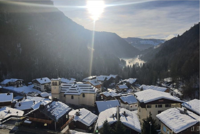 Terrasse Sud Hiver - © SCI de Borderan Terrasse Sud Hiver