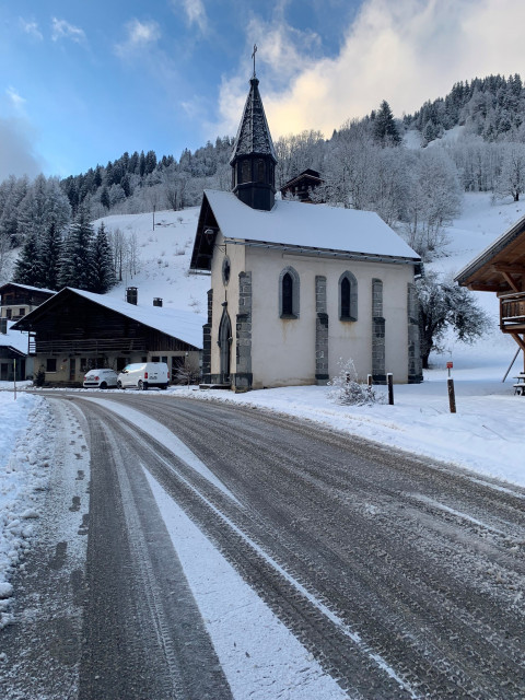 Chapelle en hiver Chapelle en hiver
