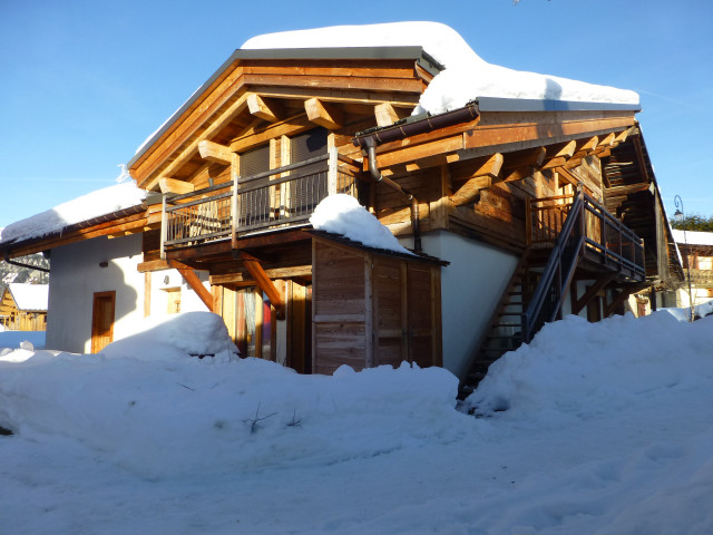 le chalet en hiver le chalet en hiver