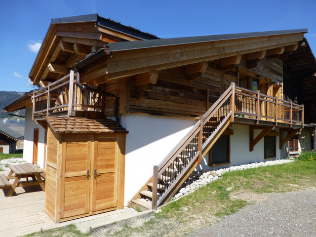 le chalet en été le chalet en été