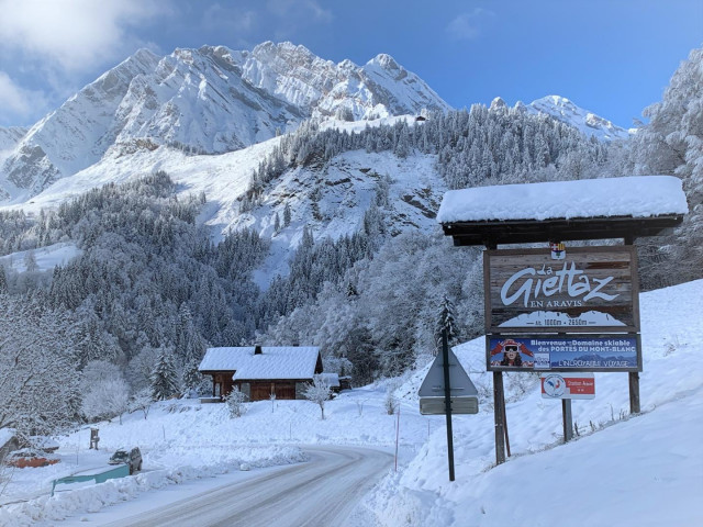 Arrivée à La Giett' !