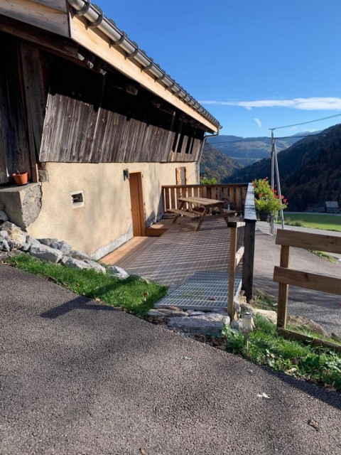 ACCES APPARTEMENT PAR LA TERRASSE PRIVATIVE