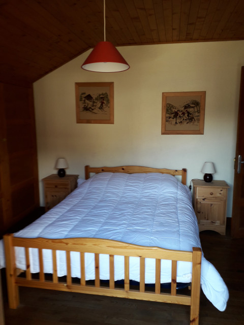Chalet Claire Vallée - Chambre - © Bernard Ours Chalet Claire Vallée - Chambre
