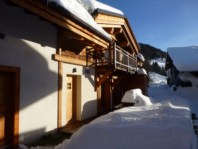 le chalet en hiver le chalet en hiver