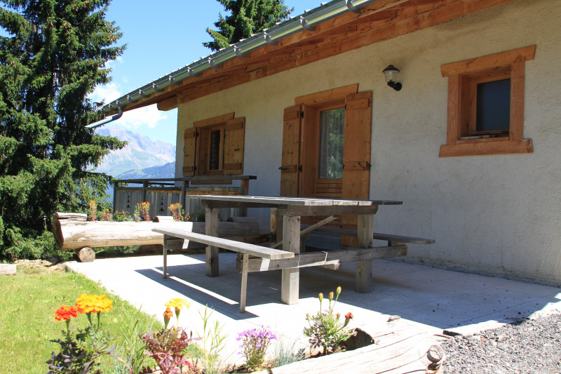 Terrasse Chalet Mandallaz