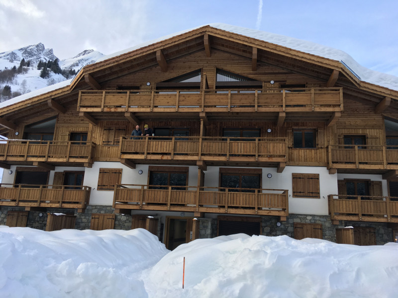 Chalet extérieur Hiver