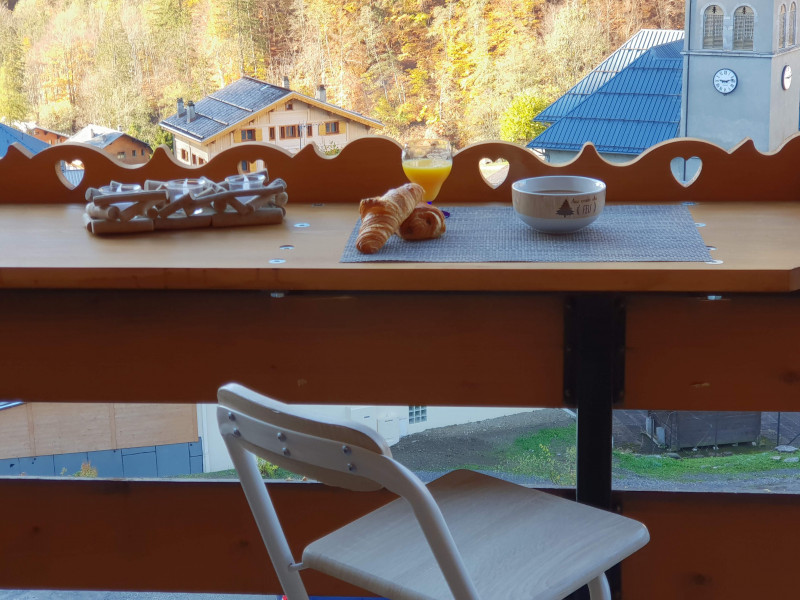 Sur la terrasse