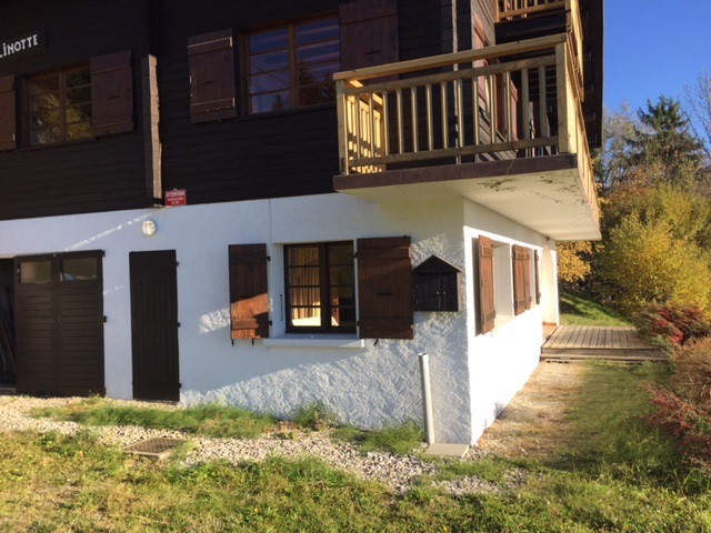 Accès appartement en rez de jardin