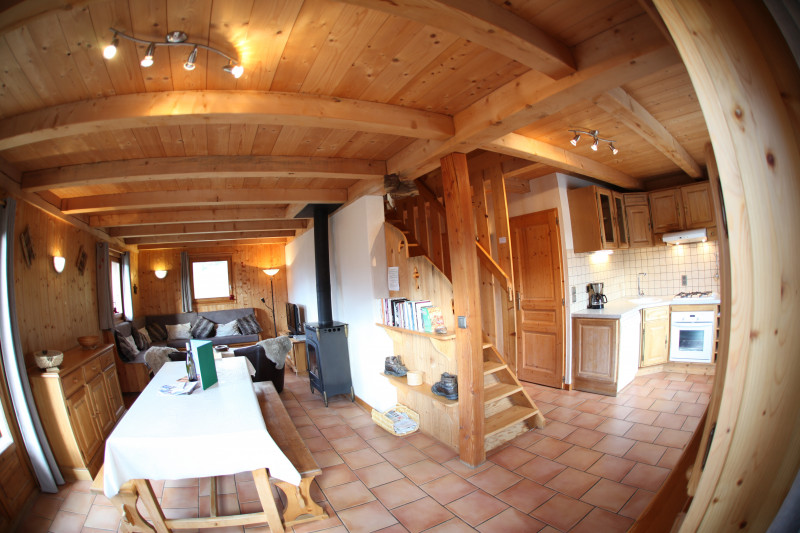 Chalet Le Grepon, Pièce à vivre