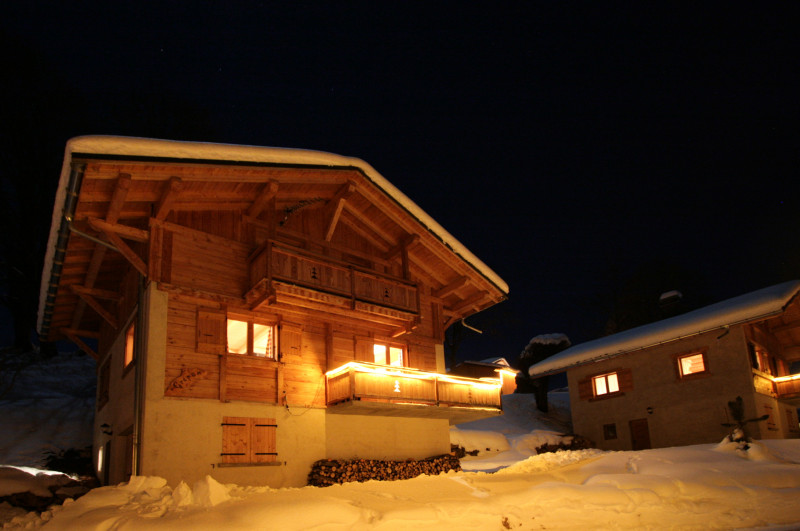 Chalet le Grépon de nuit Chalet le Grépon de nuit