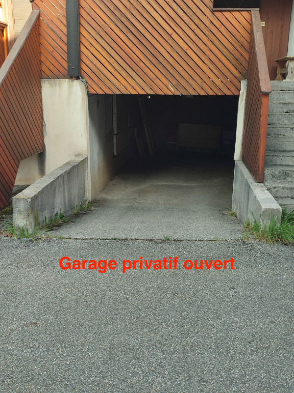 Garage privatif