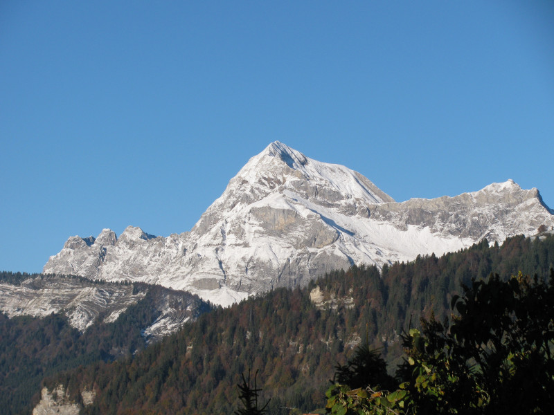 vue sur le Mont-Charvin vue sur le Mont-Charvin