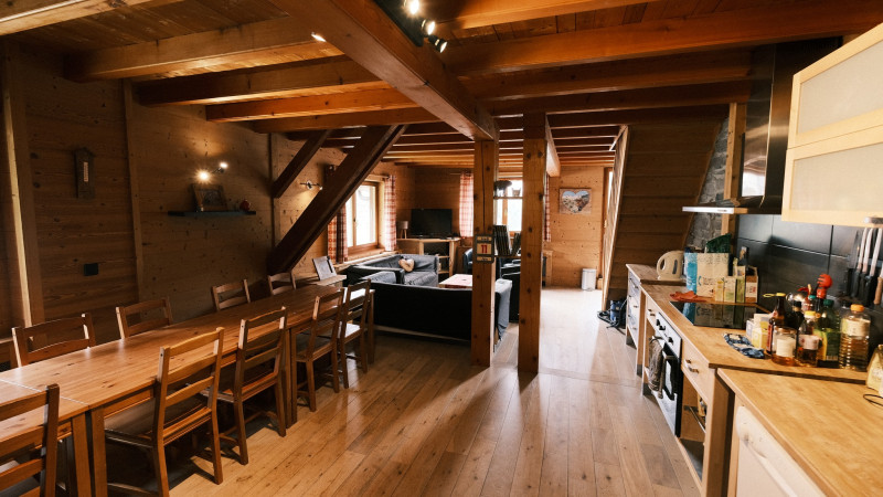 Salon et cuisine