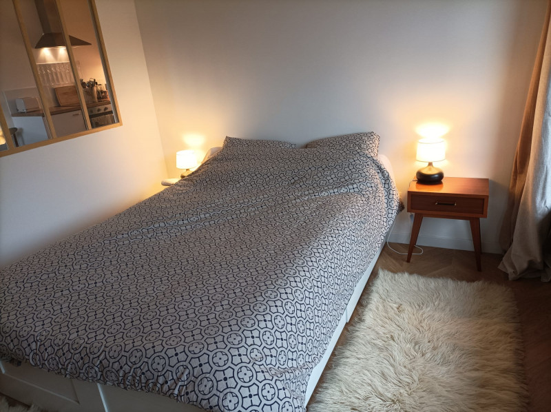 Photo chambre avec lit double